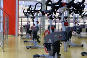 Bikes at a Gym